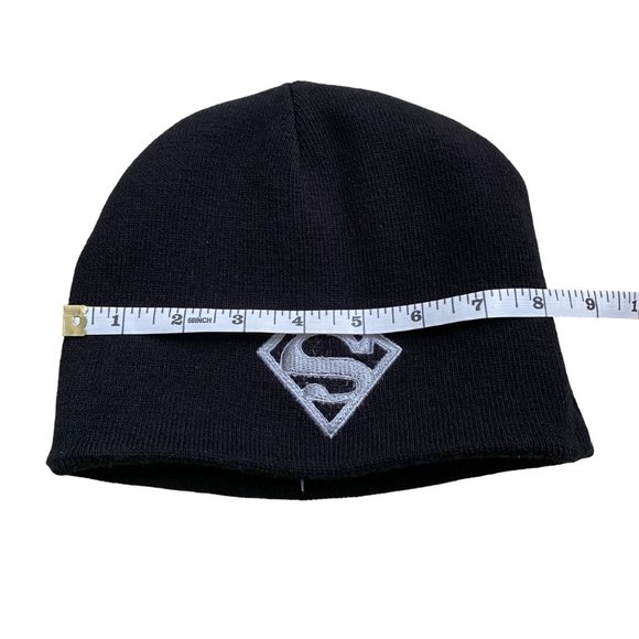 Superman Genuine Kryptonitye Gear winter hat REVERSIBLE - Picture 6 of 6